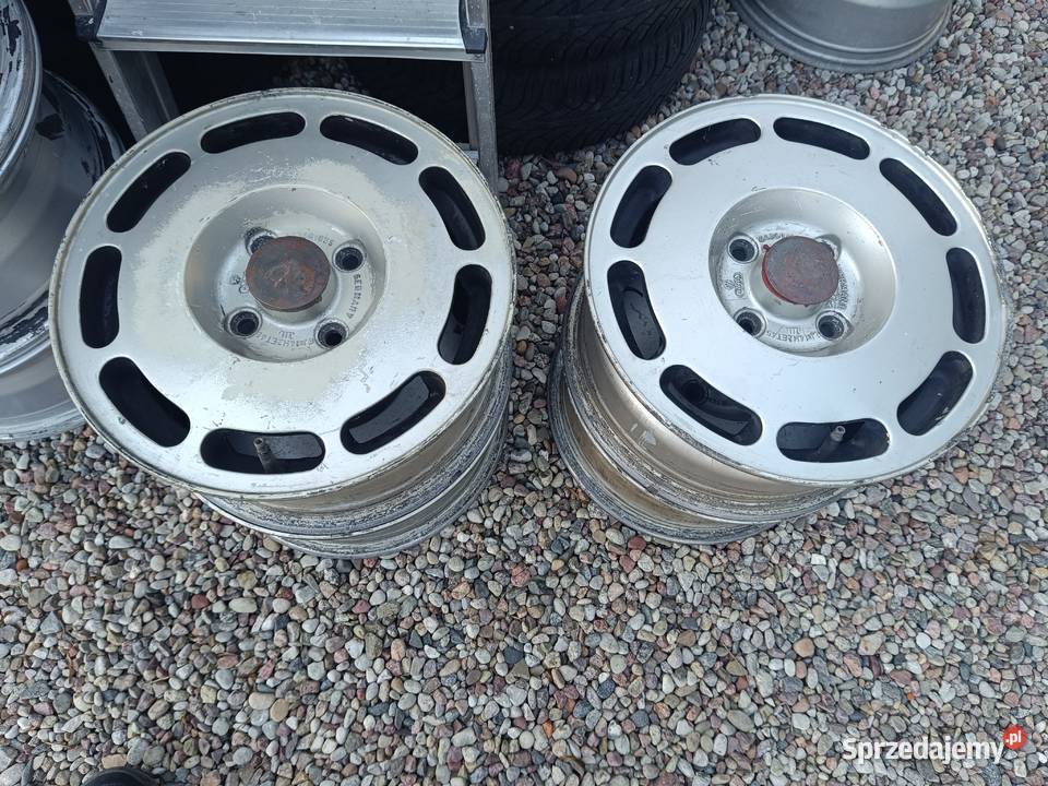 Alufelgi 14 Audi 100 200 5000 aluminiowe Opony i felgi Rosnowo