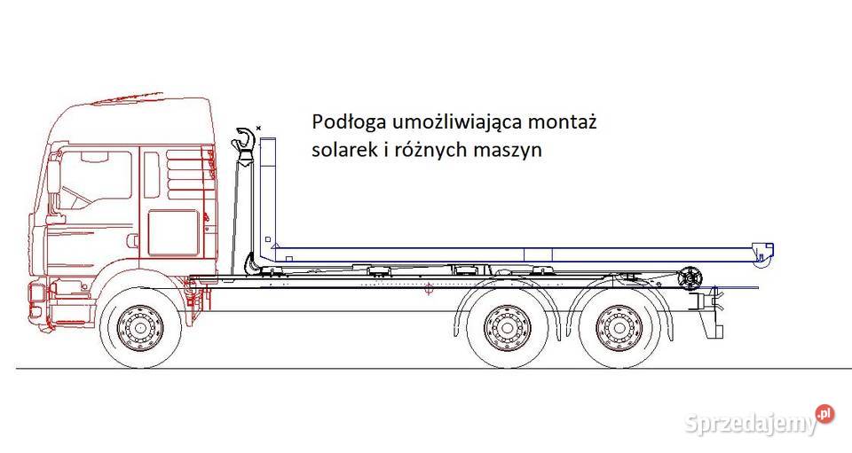 MULTILIFT hakowiec urządzenie hakowe XR20 super pełny VAT Łódź