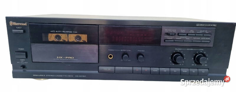 Magnetofon Sherwood DS5015C Stereo Cassette Deck wielkopolskie Międzychód sprzedam