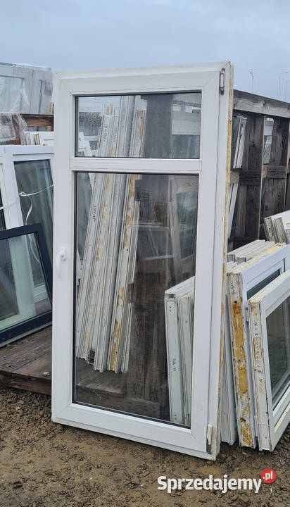 OKNA KacprzaK OKNO PCV 88X175 Używane Plastikowe lubelskie Lublin