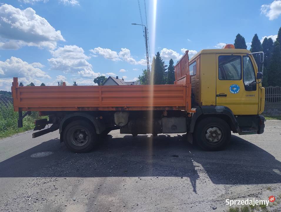 man 12163 wywrotka 3 stronna blokada mostu 7t Grabów nad Prosną