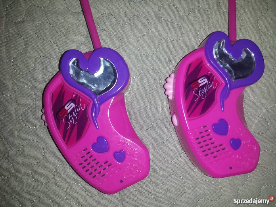 WalkieTalkie łoki toki krótkofalówki różowe