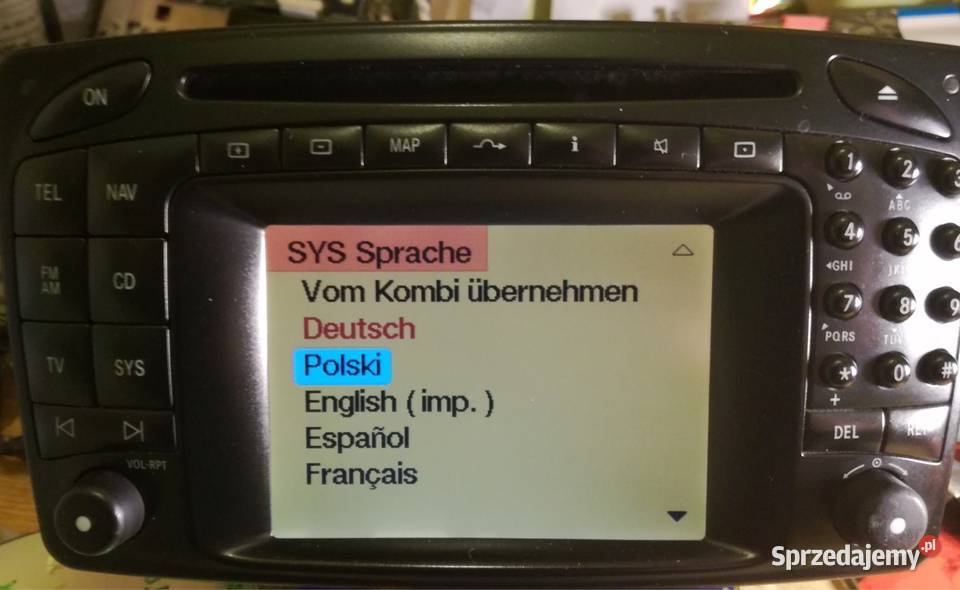 Radio Nawigacja Mercedes W203 W209 Clk W463G Konin