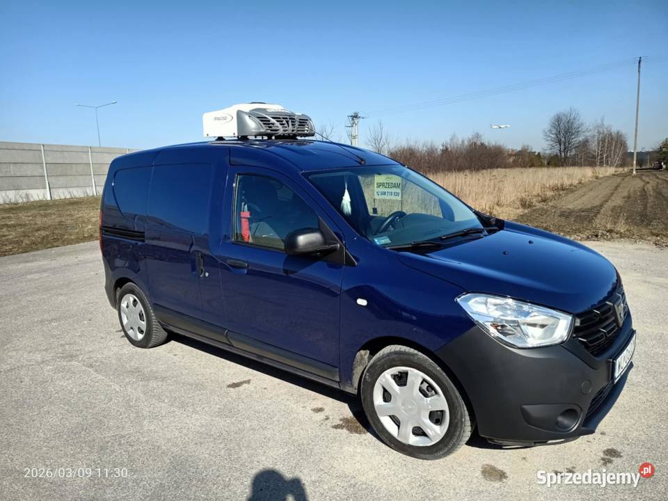 Dacia Dokker 15 15 chłodnia mroźnia VAT 1 kontrola trakcji mazowieckie Raszyn