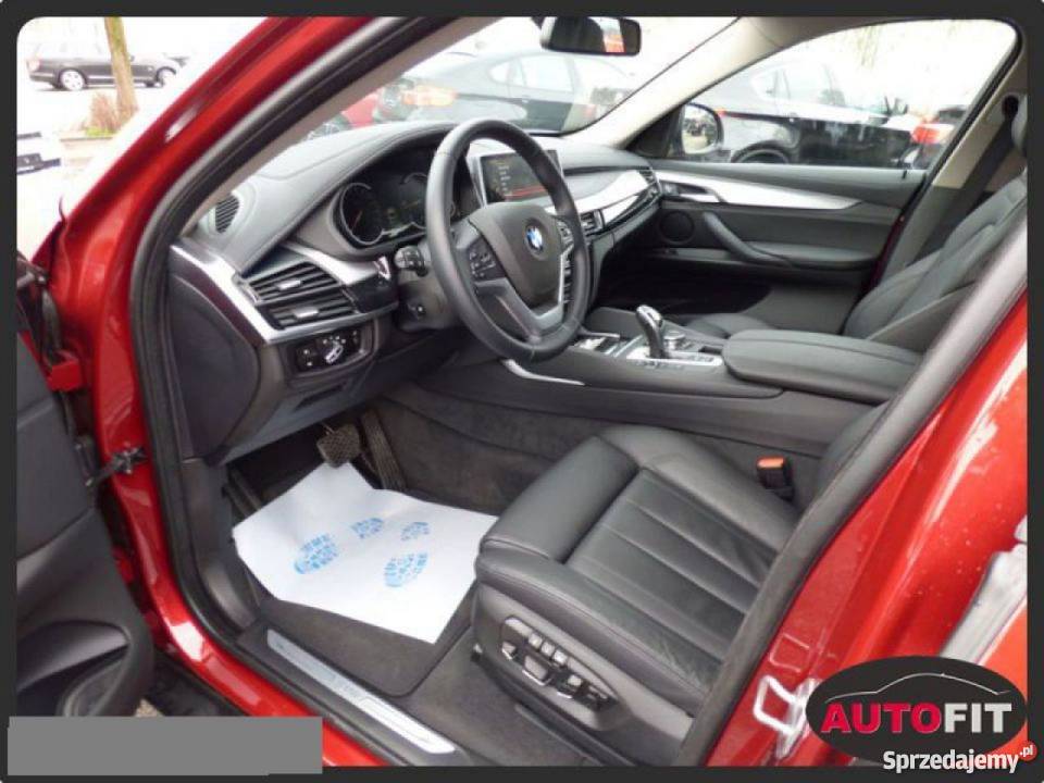 BMW X6 czerwony wspomaganie kierownicy Gdynia
