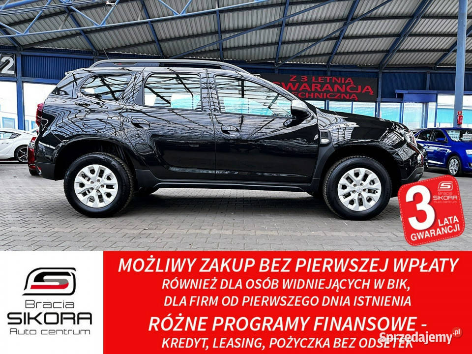 Dacia Duster LedNAVITempomatParktronic czarny Duster Mysłowice sprzedam