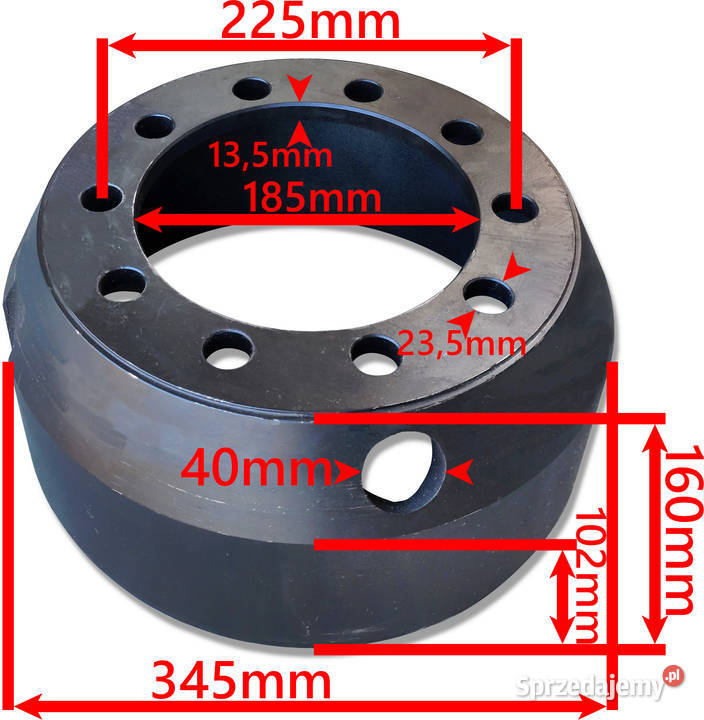BĘBEN HAMULCOWY 169ZS00 ZREMB N 2030 N162 Solec Kujawski sprzedam