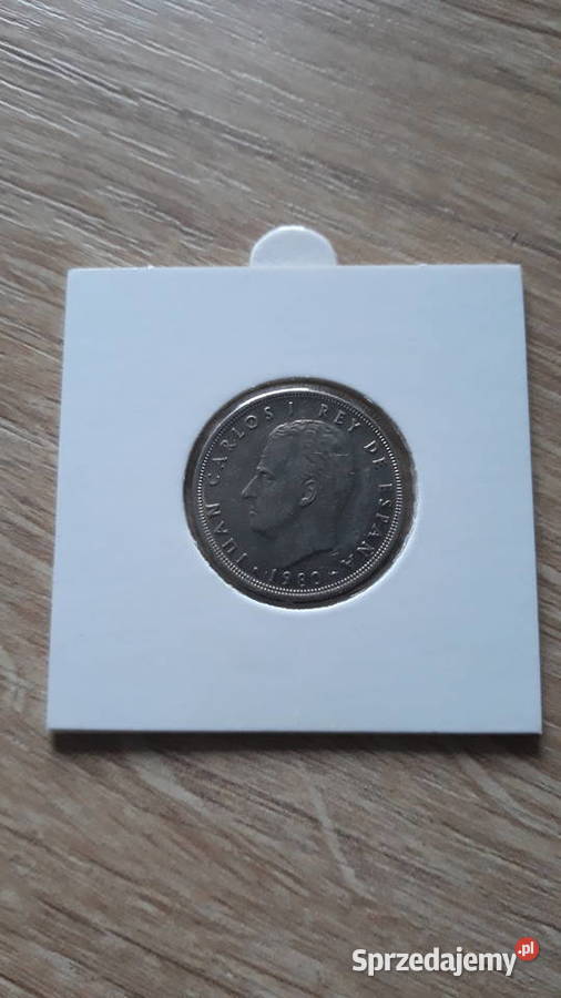 5 Peset Hiszpania 1980 r Konin