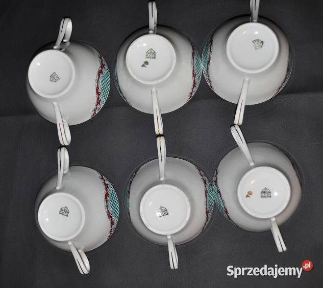 Ćmielów porcelanowe bulionówki mazowieckie sprzedam