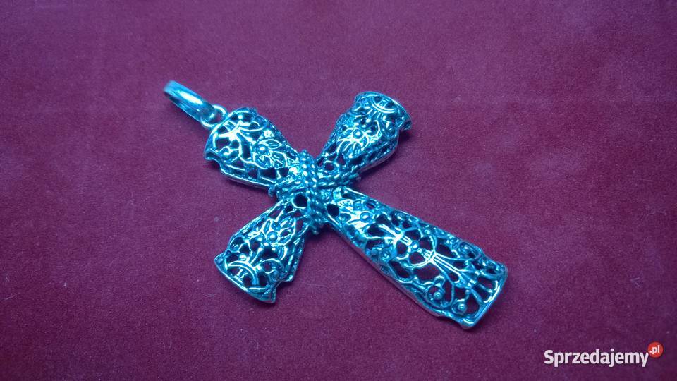 srebrny krzyżyk 0113 Warszawa