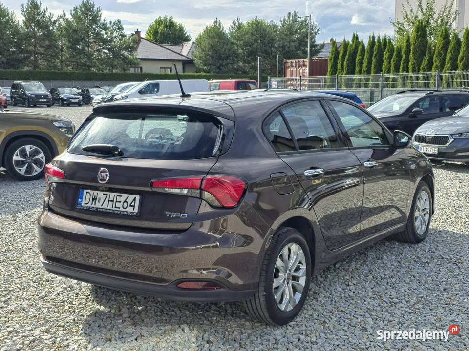 Fiat Tipo 14 16V 95 StarJet 2017r Lounge NAVI II nieuszkodzony dolnośląskie Wrocław