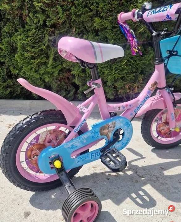 PROMOCJA 249 Rower 12 różowy Elza Froozen śląskie Zabrze sprzedam