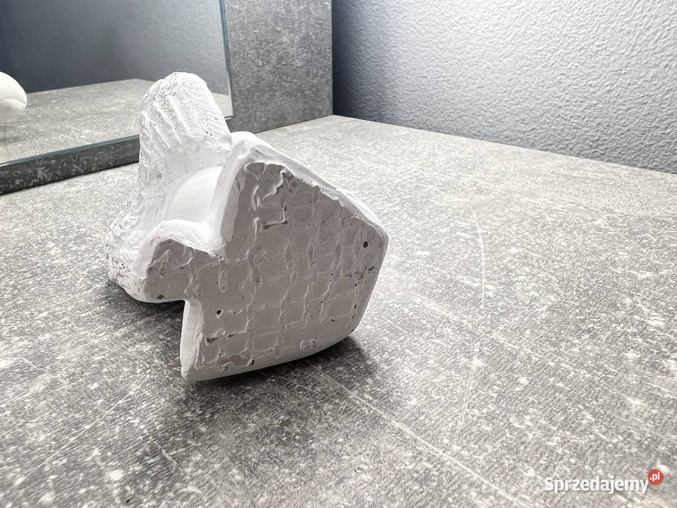 Anioł biały aniołek figurka biała Jasło
