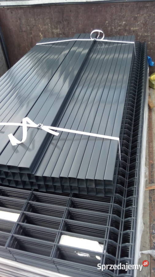 Panel ogrodzeniowy fi 40 x 123 x 2 V Brązowy Kamień