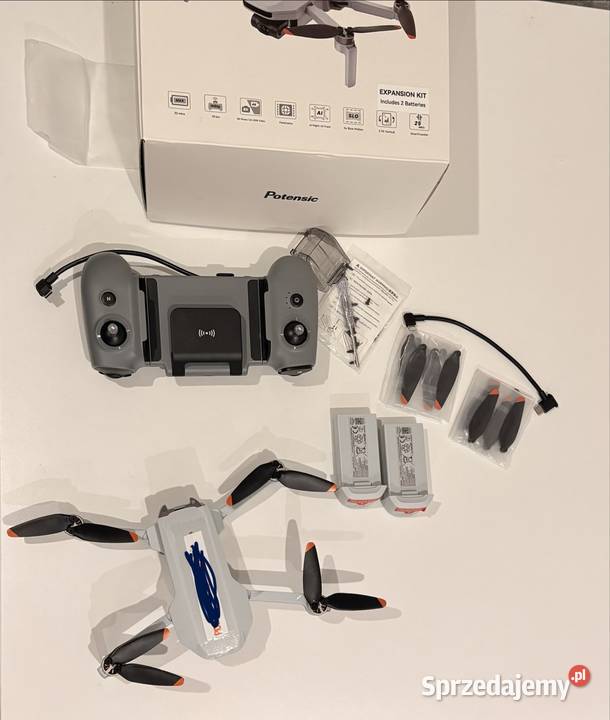 Dron Potensic ATOM 2 stan idealny 2 baterie Gliwice