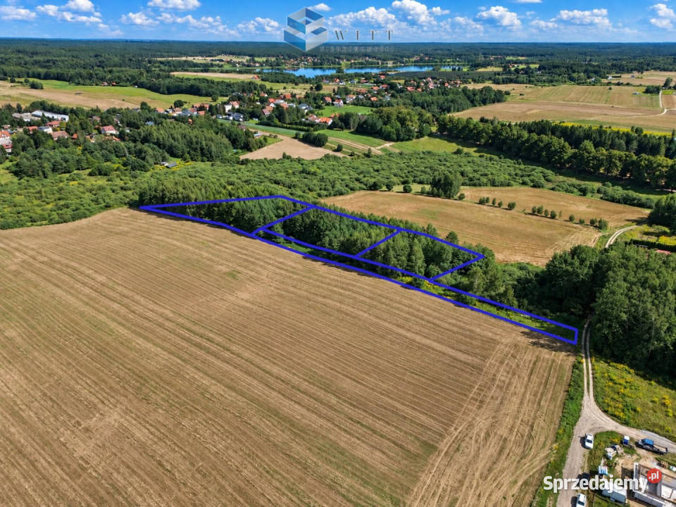 sprzedaży gruntu Zwierzewo 3124m2 warmińsko-mazurskie