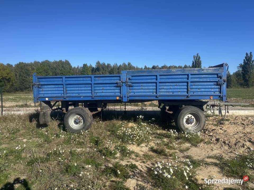 Przyczepa d83 10 ton Autosan Zarejestrowana mazowieckie Mińsk Mazowiecki