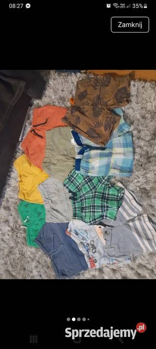 Ubranka wiosna lato chłopca 8086