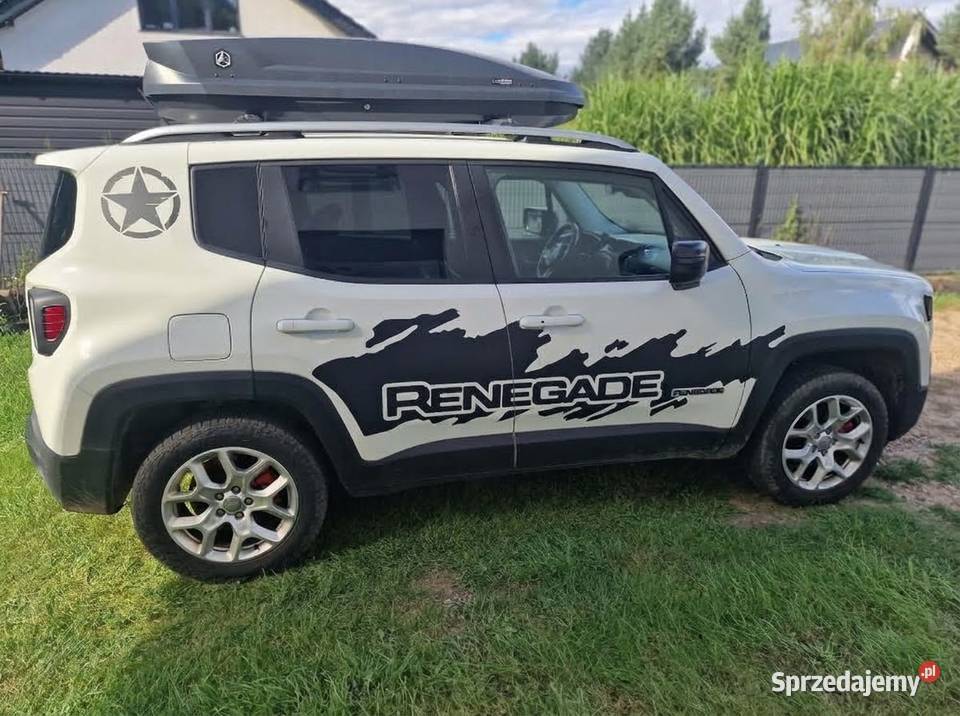 Jeep Renegade 20 MultiJet 4x4 Limited z 2016 140KM zachodniopomorskie Barlinek