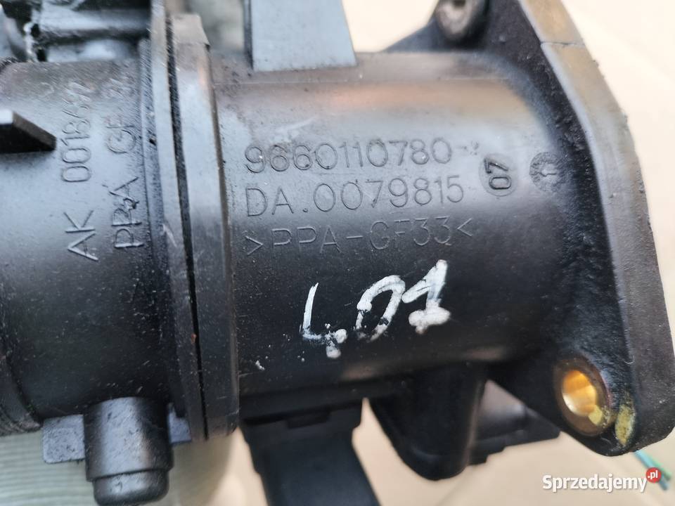 PEUGEOT 407 9660110780 PRZEPUSTNICA Przepływomierze Kamień-Kolonia
