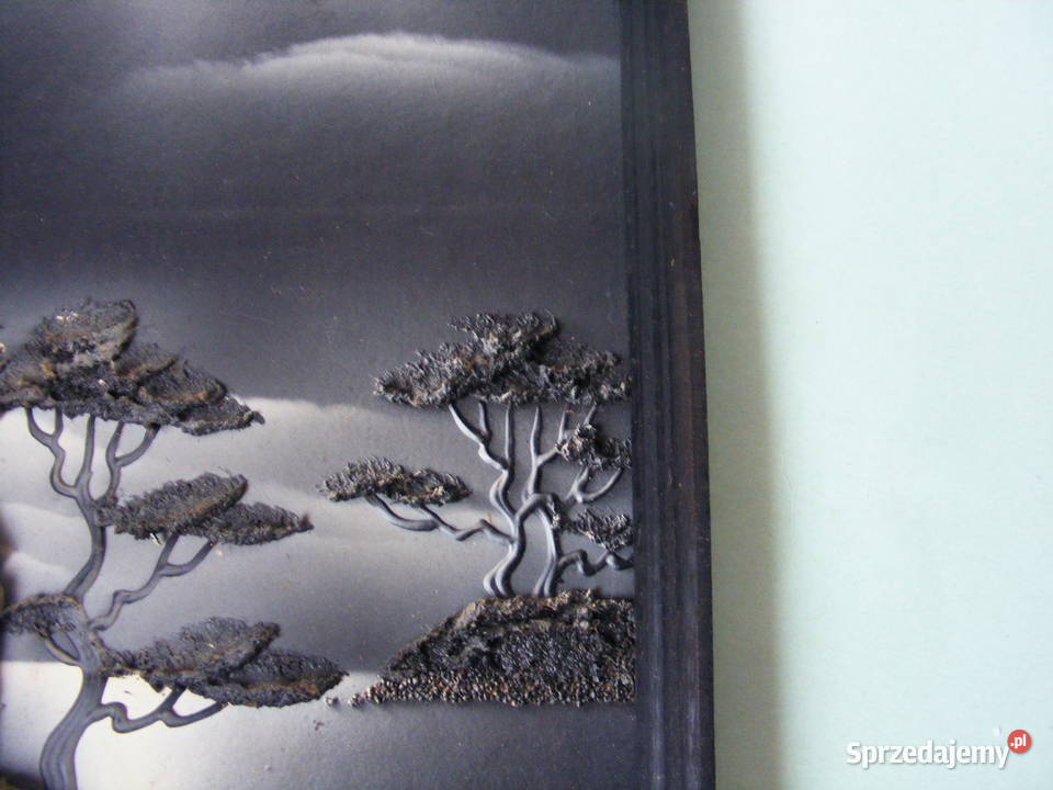 Obraz z nakładaną fakturą Wieża Zamek Oborniki Śląskie