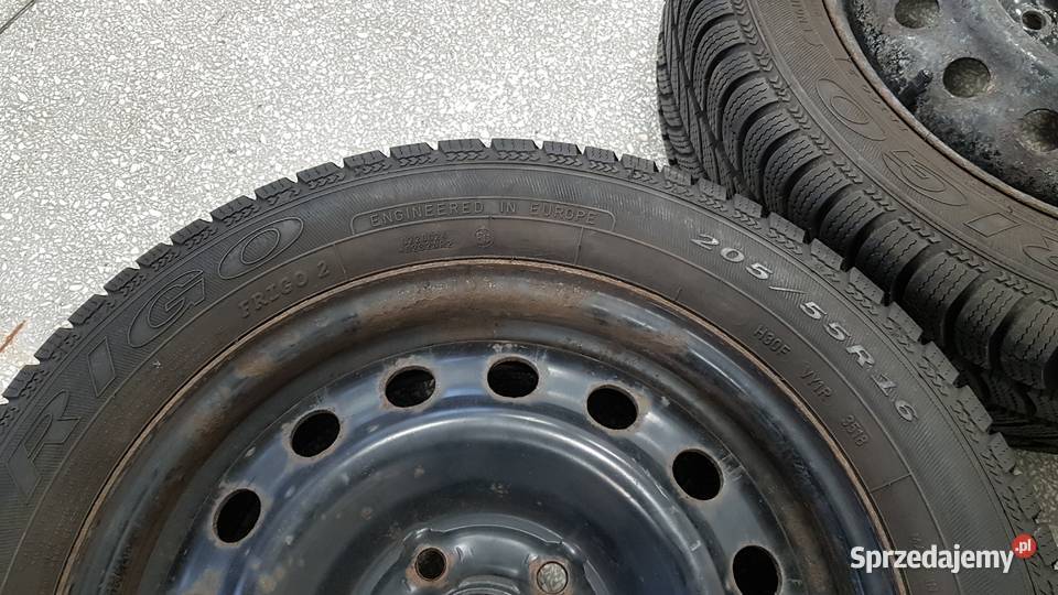 4 opony zimowe Dębica Frigo 2 z felgami 20555R16 55 Dąbrowa Górnicza