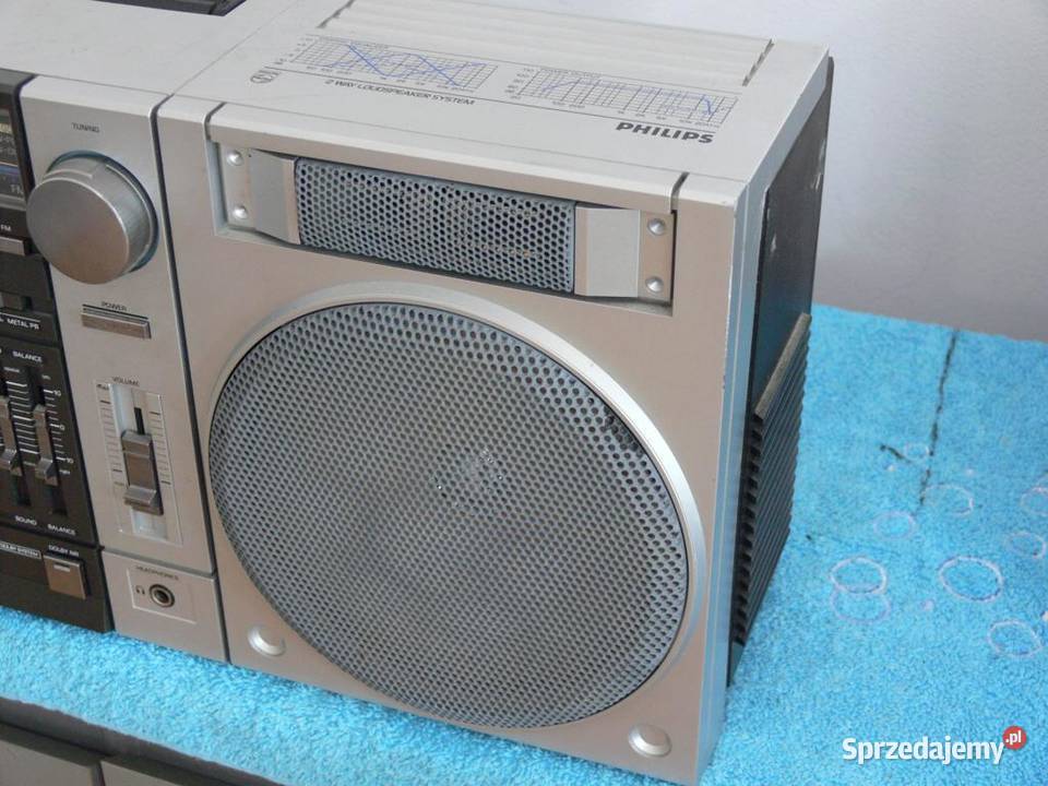 VINTAGE BOOMBOX PHILIPS D8534 soundmachine compo