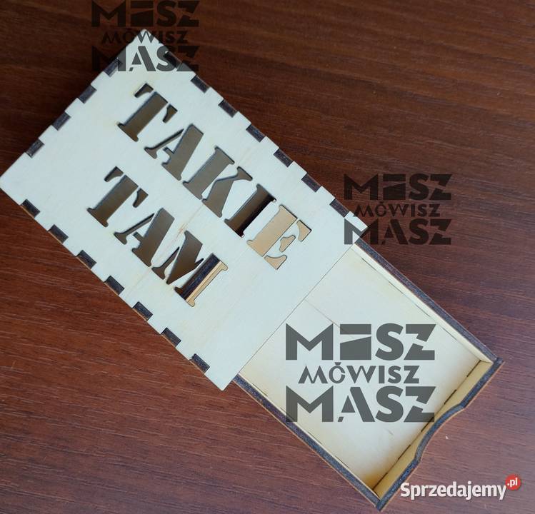 Pudełko na kasę hajs pieniądze Mikołaja Racot