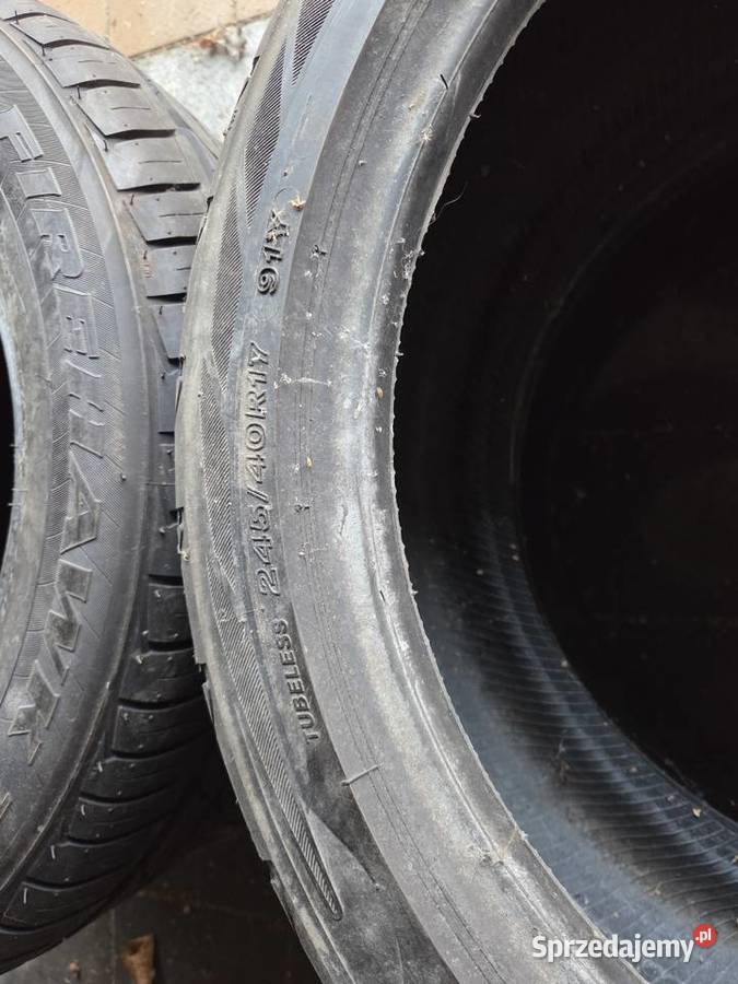 Opony na zlot do upalenia R15R18 245 dolnośląskie