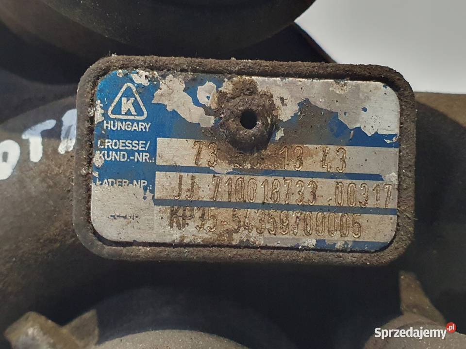 TURBOSPRĘŻARKA Opel Corsa D 13 CDTI turbo