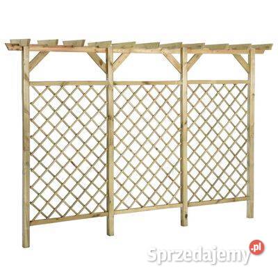 vidaXL Ogrodzenie w formie kratki z pergolą Warszawa