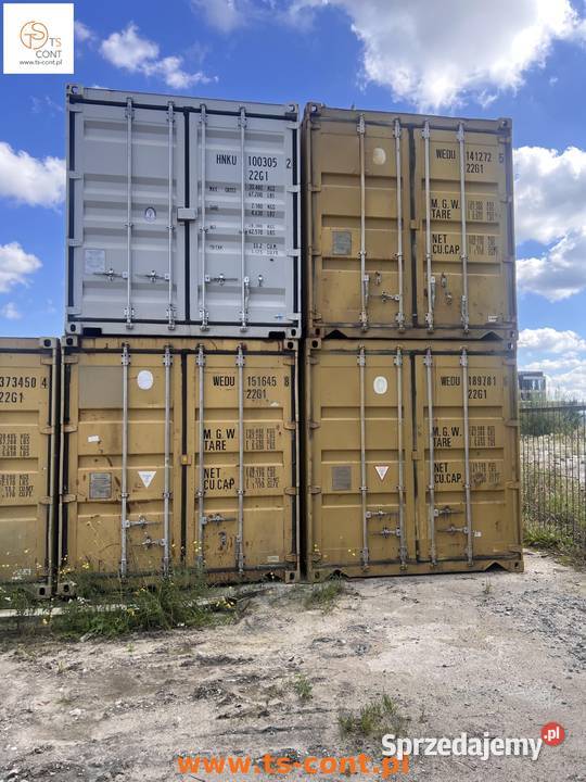 Kontener morski magazynowy budowlany 20 DV Grudziądz sprzedam