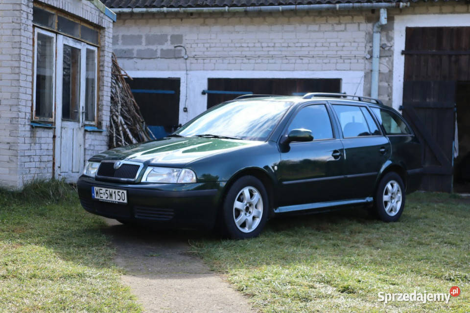 koda Octavia 2005r 16 Benzyna Kombi Ładna zielony Warszawa