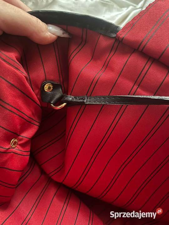 Czarna torba louis vuitton Uniseks Złotoryja