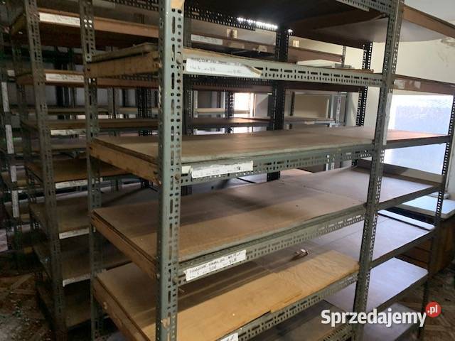 Regały magazynowe stalowe solidne ciężkie Białogard sprzedam