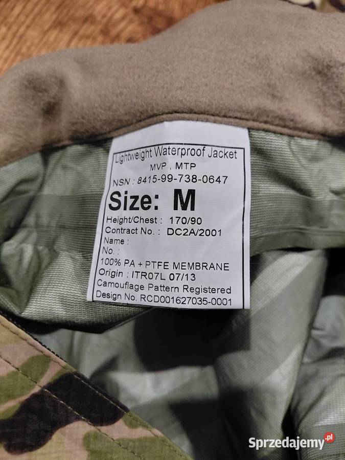 Komplet Goretex MTP Medium Kolekcje dolnośląskie Wrocław