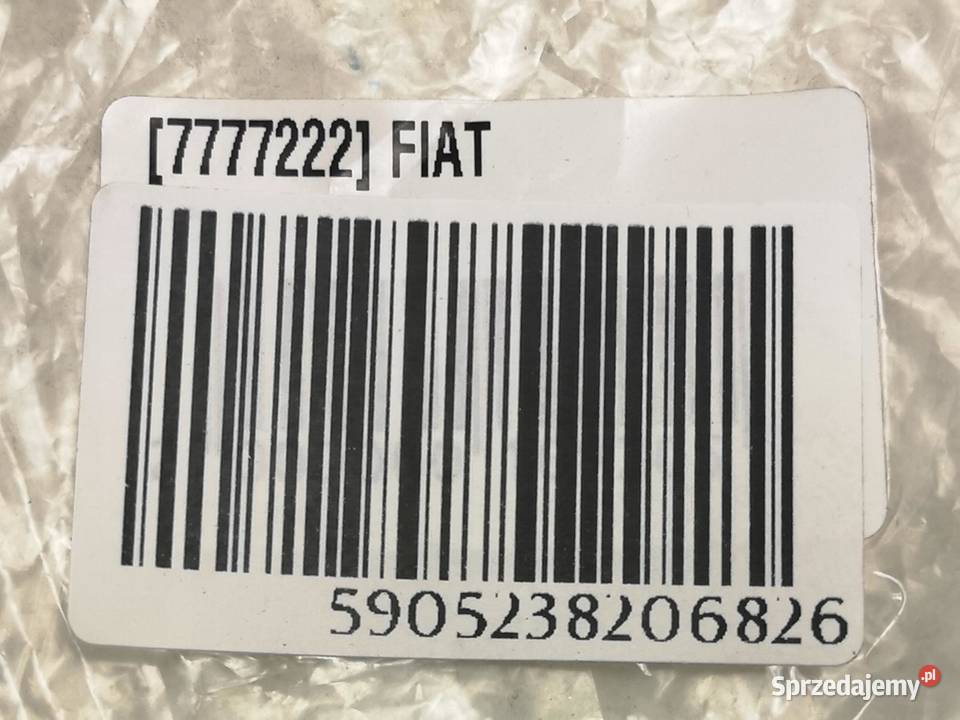 ZŁĄCZKA POMPY WODY FIAT FIORINO 19932008 7777222 lubelskie