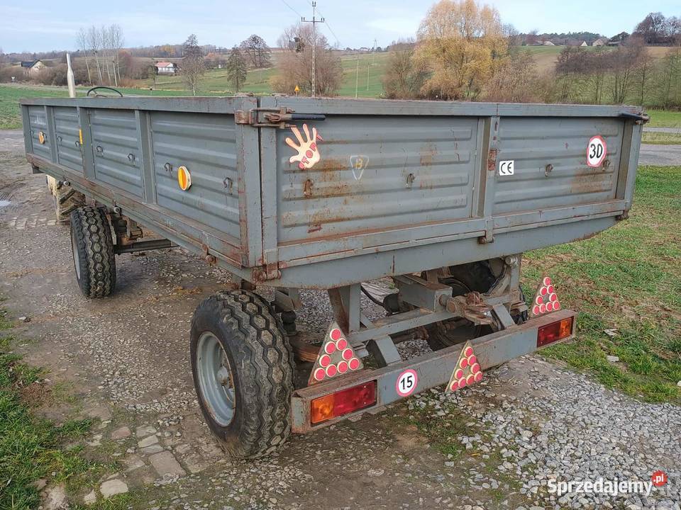 Przyczepa Autosan D44S02 Sztywna 4 Tony Oryginał Wirkowice Pierwsze