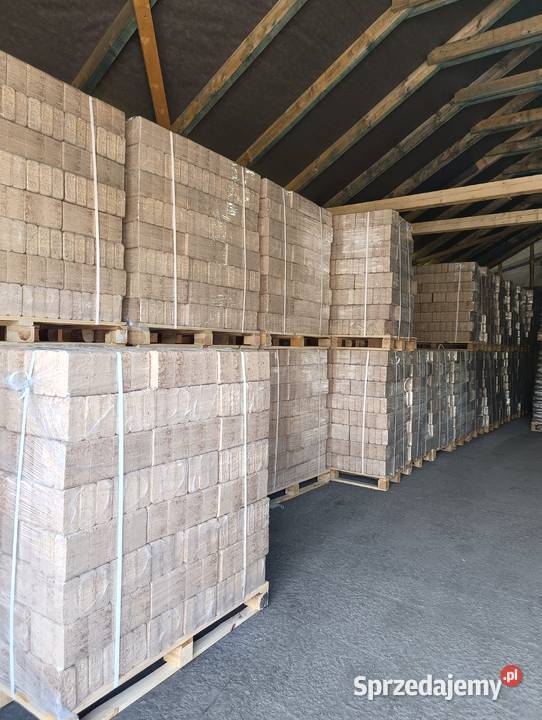 PROMOCJA Brykiet drzewny kostka ruf bukowodębowy