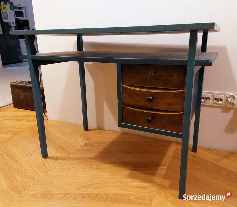 Biurko patyczak PRLvintage 51cm mazowieckie Józefów