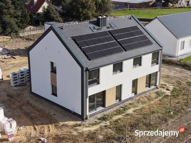 KOMFORTOWY DOM 137 m duża działka panele Sprzedaż Łozina