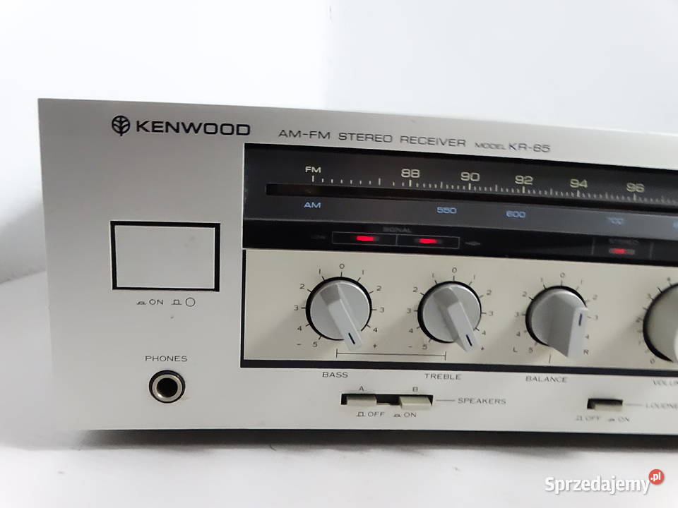 Klasyczny Amplituner Stereo Kenwood KR65 W 100 lubelskie Biłgoraj