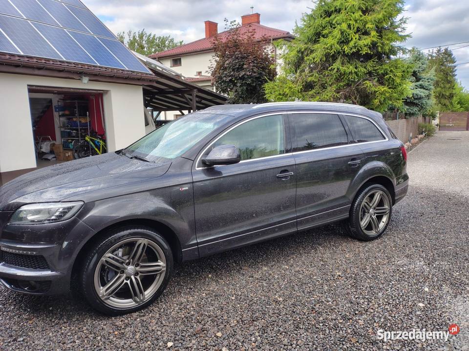 Na sprzedaż Audi Q7 2014 42 TDI V8 340 Niski 4200cm3 mazowieckie Baranów
