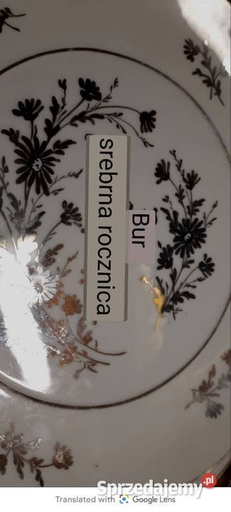 Talerz patera Ohme Szczawienko Warszawa