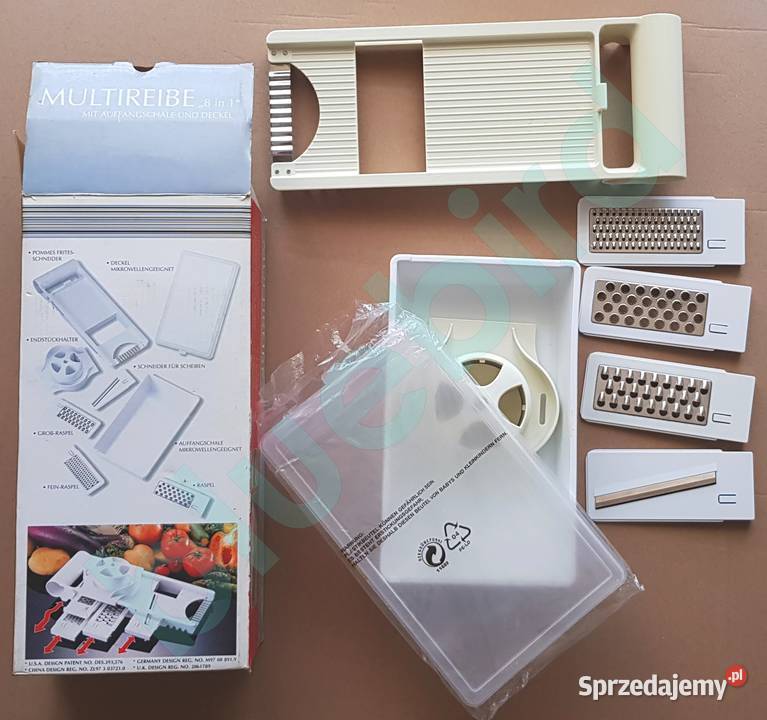 Tarka Szatkownica MULTIREIBE 8w1 Zestaw Kuchenny Noże i ostrza sprzedam