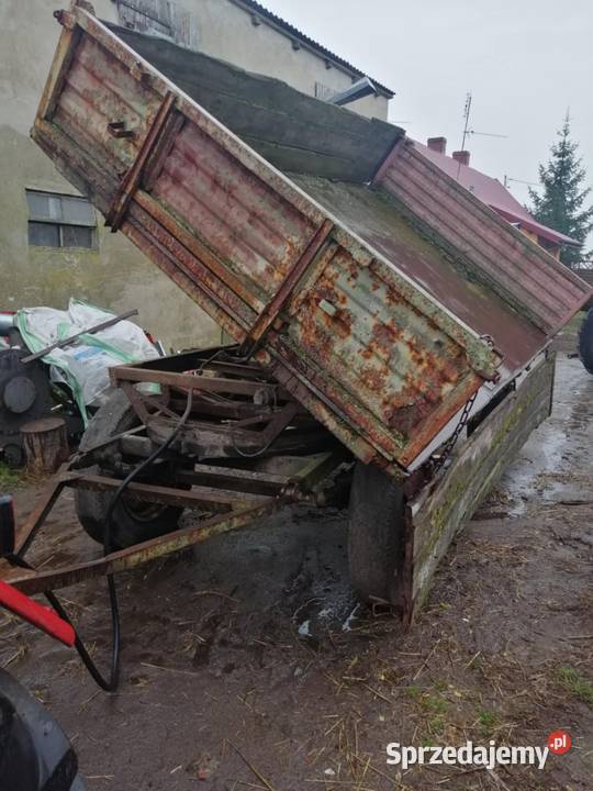 Przyczepa wywrotka autosan d43 d45 d35d d47 Przyczepy rolnicze Gniezno sprzedam