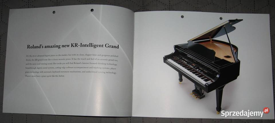 Roland digital pianos catalogs brochures Roland Kępice