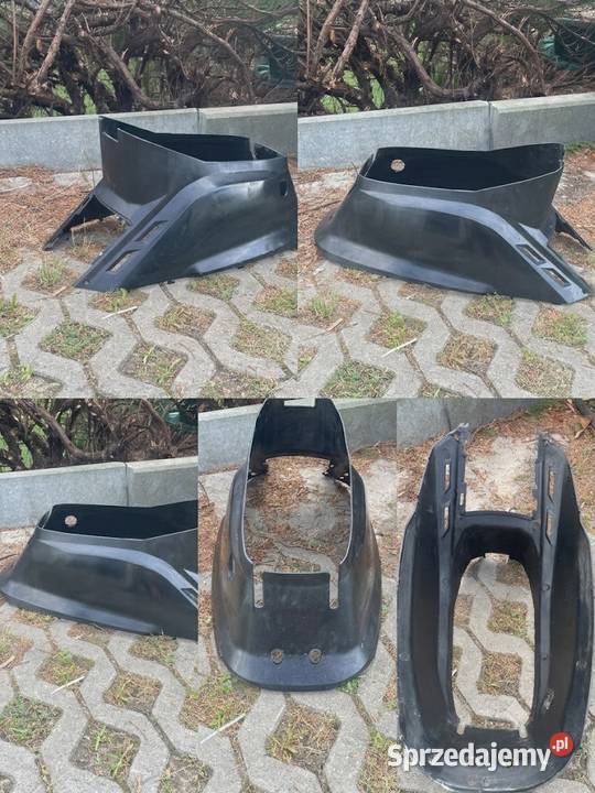 Obudowa Plastik tylny do skutera czarny Lublin