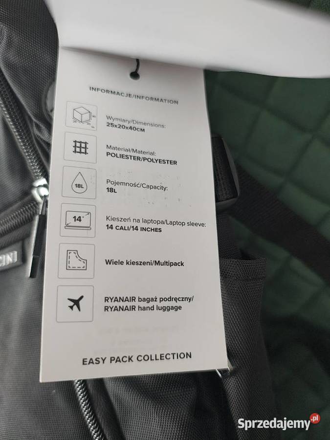 Plecak Puccini Besko sprzedam