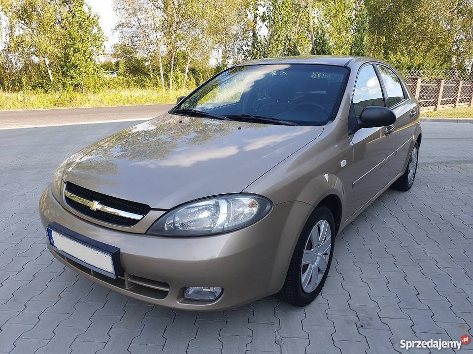 CHEVROLET LACETTI 14 Benzyna 2006 Salon manualna Poznań
